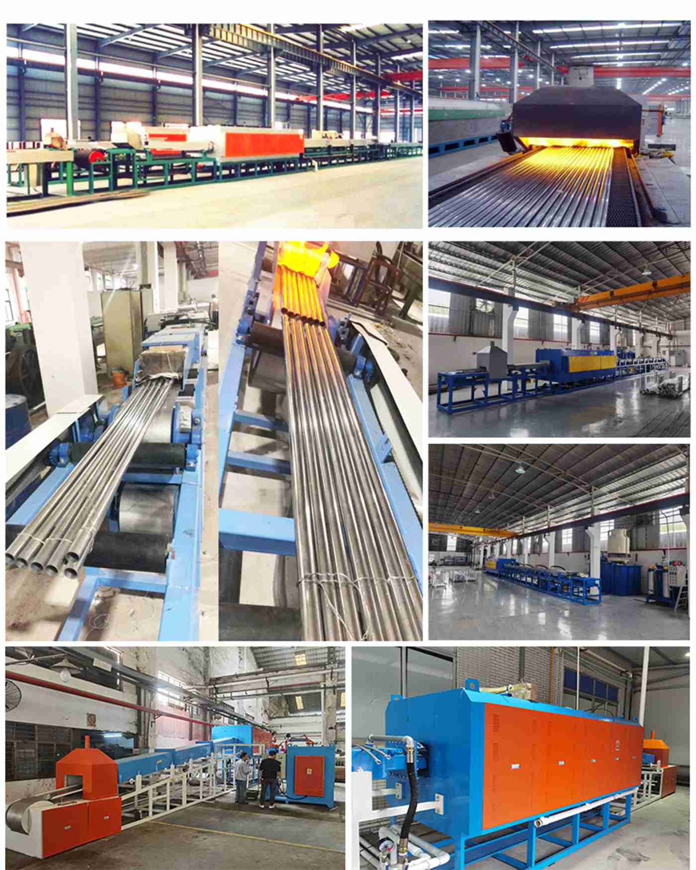 Stainless steel pipe and tube bright annealing furnace