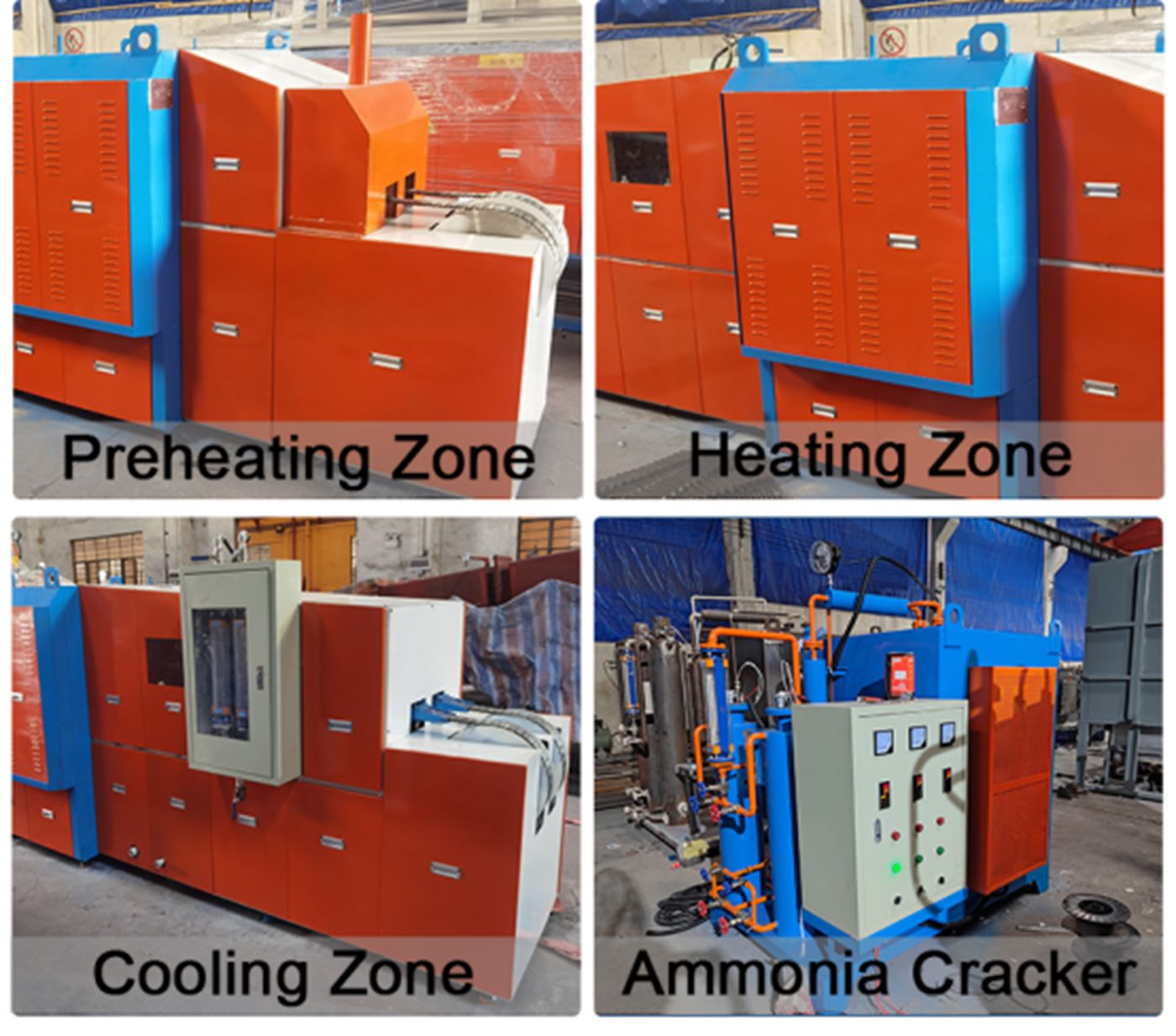 Inustrial electric annealing resitance double muffle furnace price