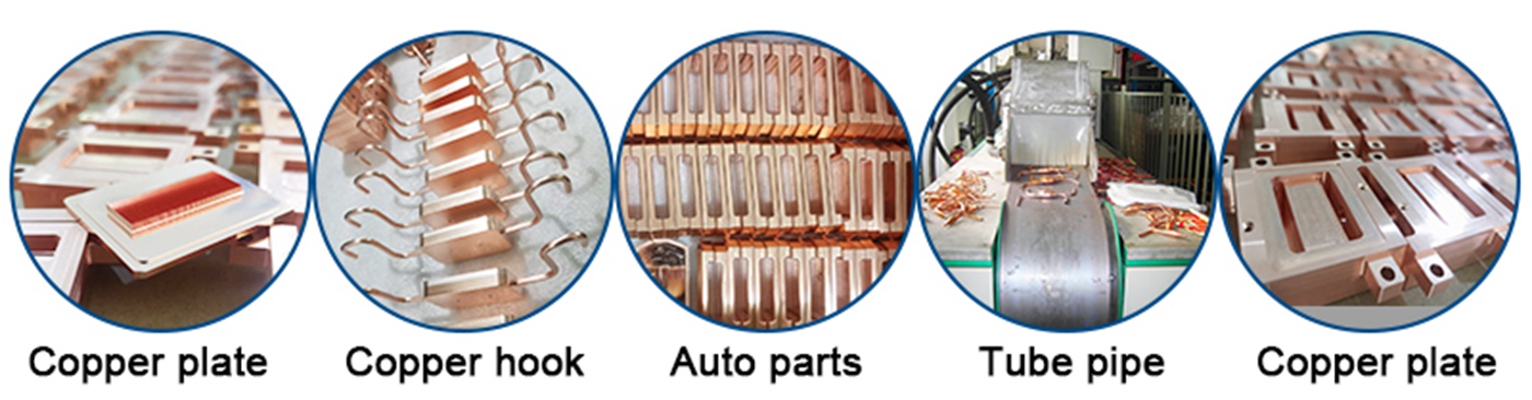 Continuous mesh belt copper and aluminum brazing heat treatment furnace