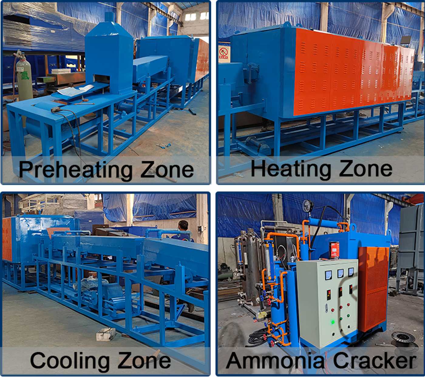 High temperature heat treatment nickel brazing electric furnace