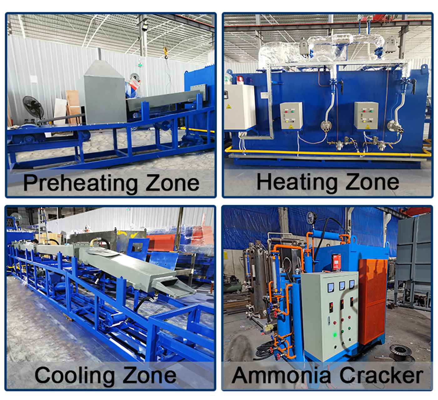 Natural gas heating bright annealing furnace supplier