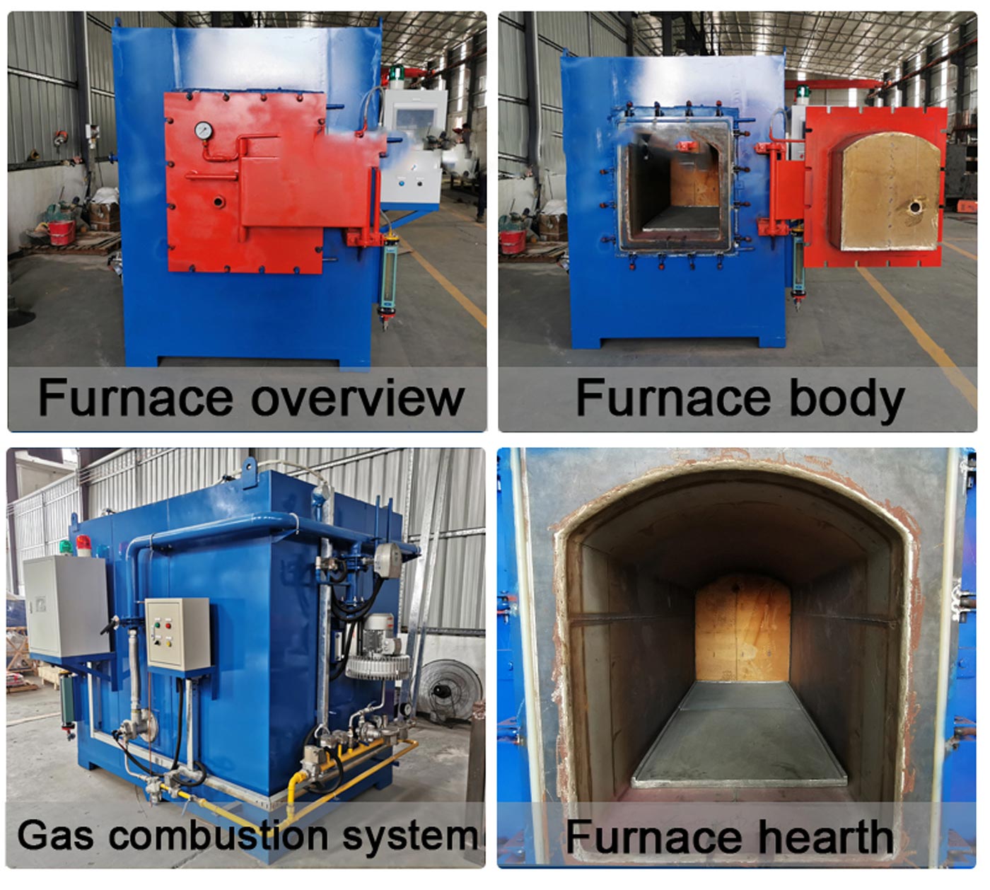 Horizontal vacuum sintering furnace