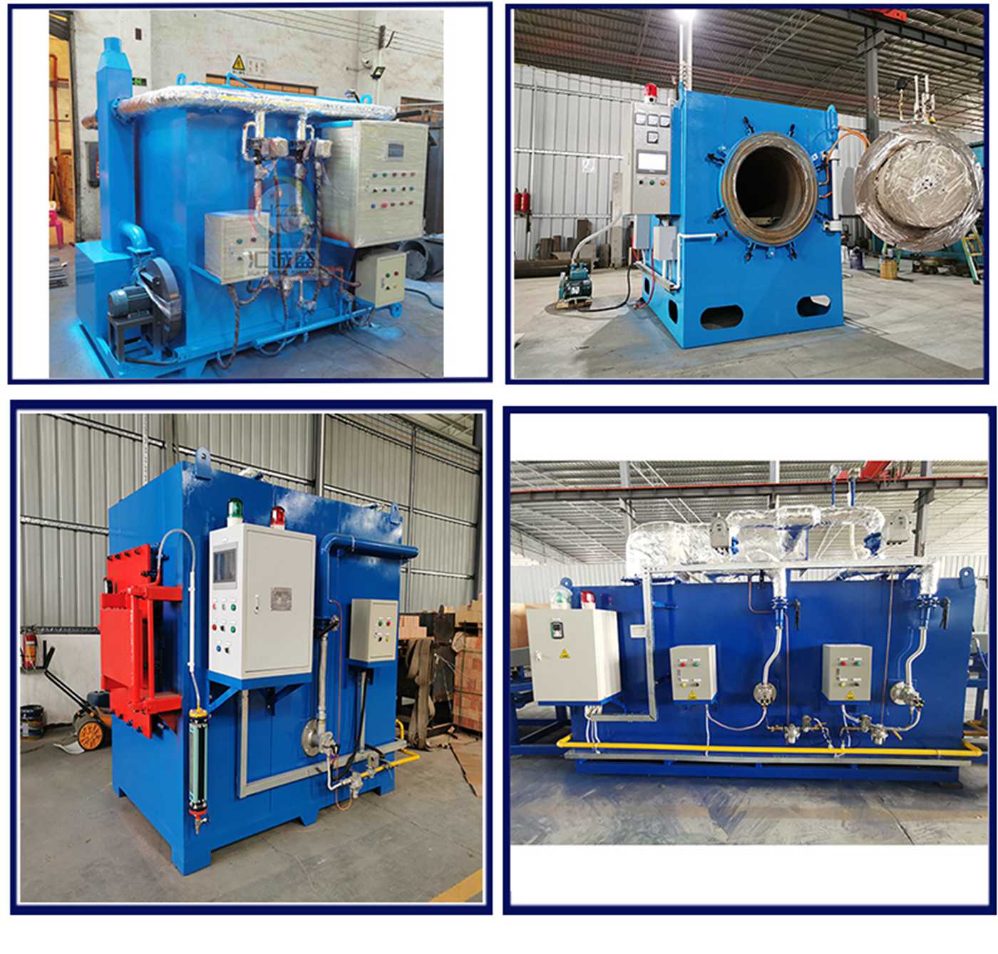 Horizontal vacuum sintering furnace