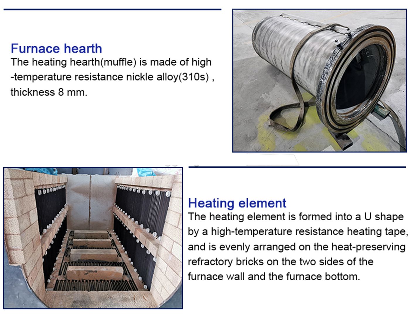 Horizontal vacuum annealing furnace