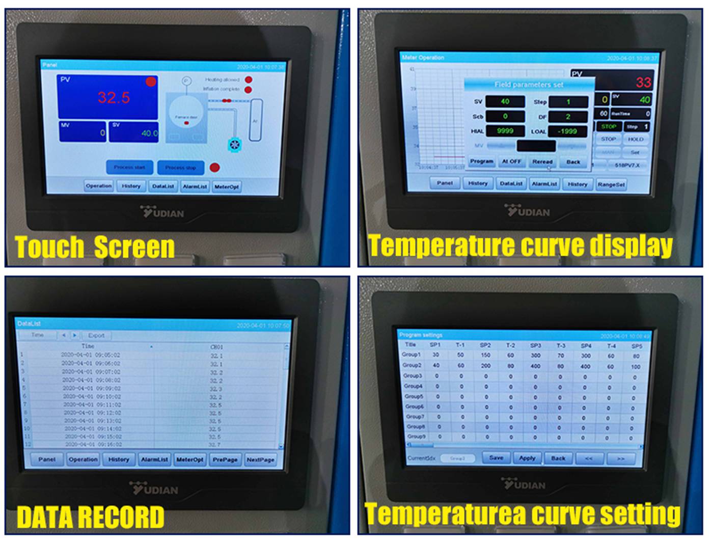 Horizontal vacuum annealing furnace