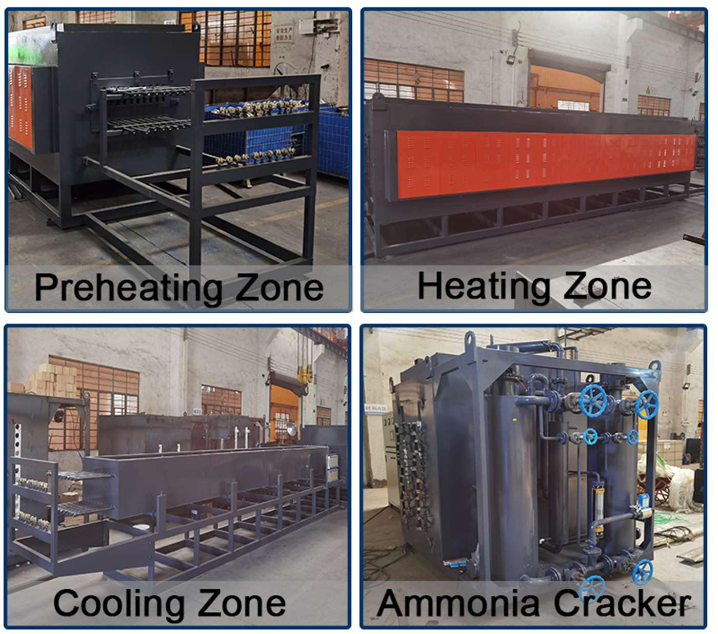 Carbon steel bright annealing heat treatment furnace