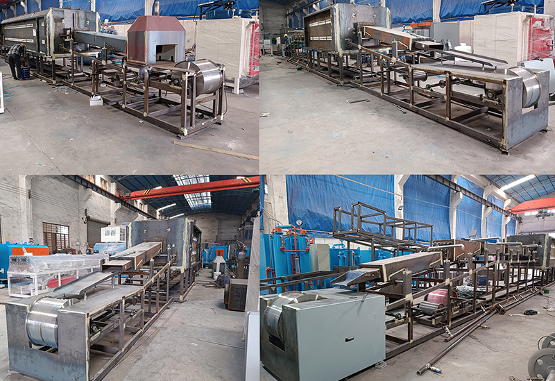 High temperature mesh belt controlled atmosphere sintering oven