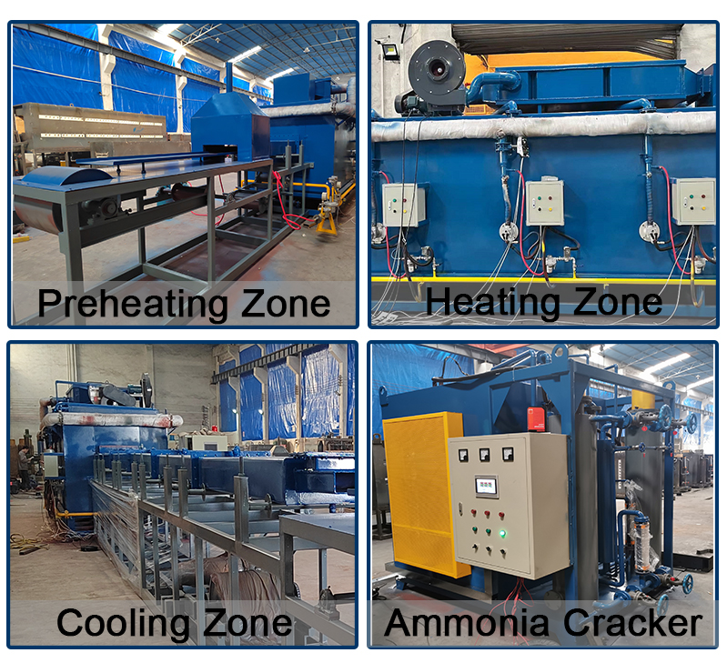 Natural gas heating bright annealing heat treatment furnace manufacturer