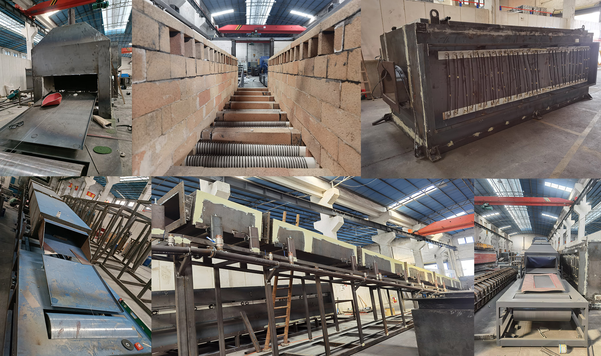 Continuous atmosphere controlled bright annealing heat treatment furnace for sink