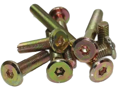 Heat treatment methods for iron screws