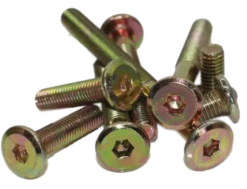 Heat treatment methods for iron screws