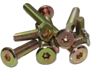 Heat treatment methods for iron screws