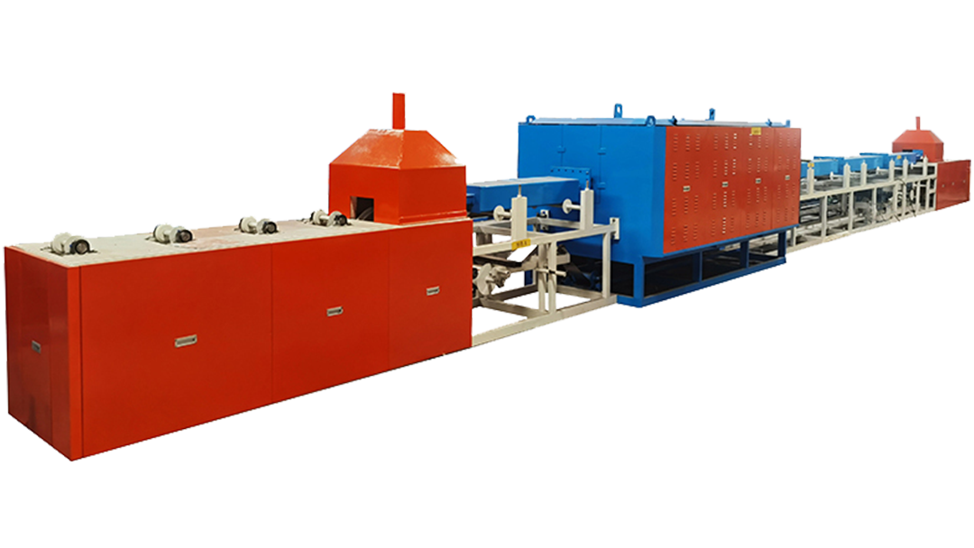 Industrial electric conveyor belt annealing furnace for stainless steel pipe/tube