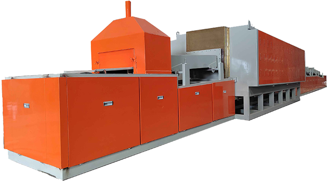 Continuous copper bright annealing heat treatment furnace