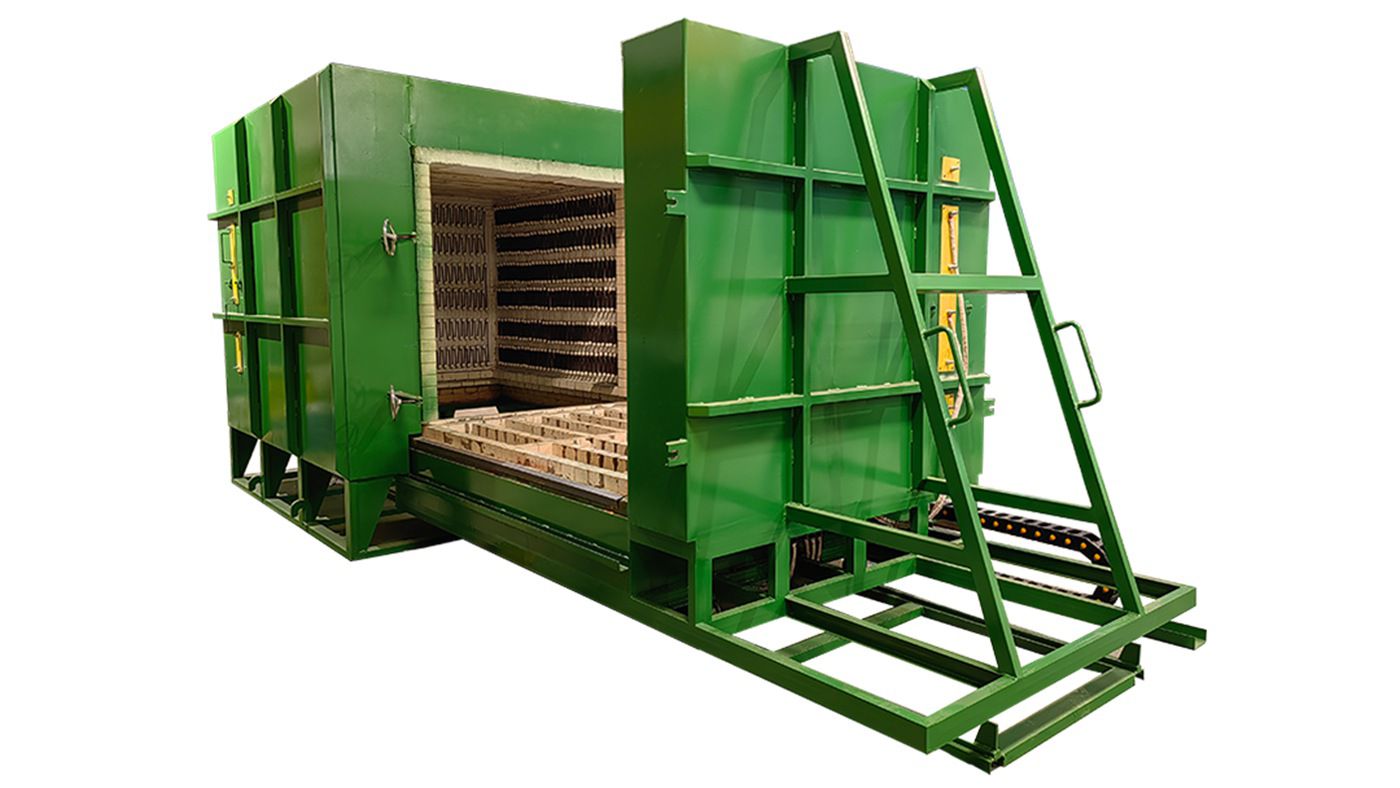 Trolley type quenching heat treatment furnace