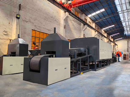 Customer acceptance of continuous sintering furnace before shipping