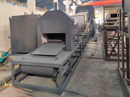 Continuous Stainless Steel Sink Atmosphere Protection Bright Annealing Furnace