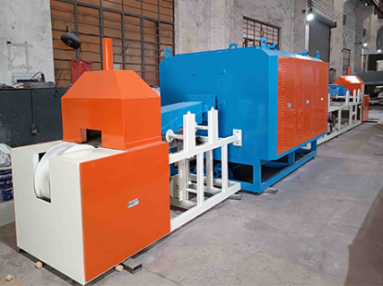 Continuous metal glass atmosphere protection brazing furnace