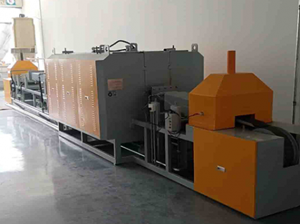 Metal new material brazing furnace customer site