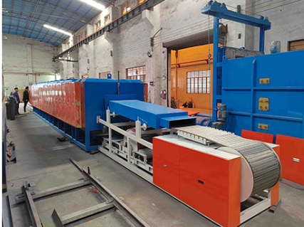 12M length mesh belt conveyor iron powder sintering furnace