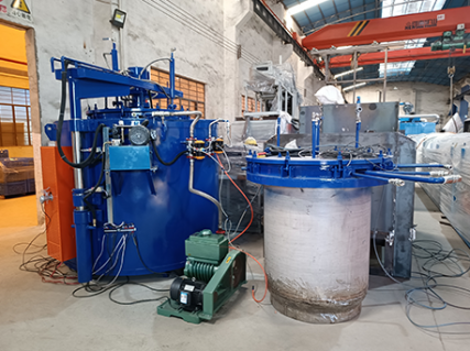 Pre-vacuum pit type annealing furnace