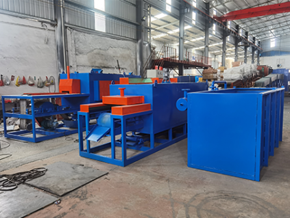 Mesh Belt Quenching & Tempering Heat Treatment Furnace Customer Site