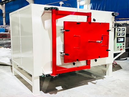 New energy sample material box type sintering furnace