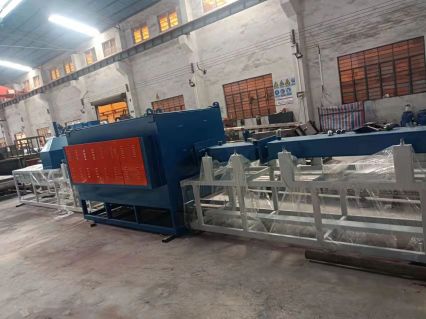 Heating tube continuous bright annealing furnace Customer Site