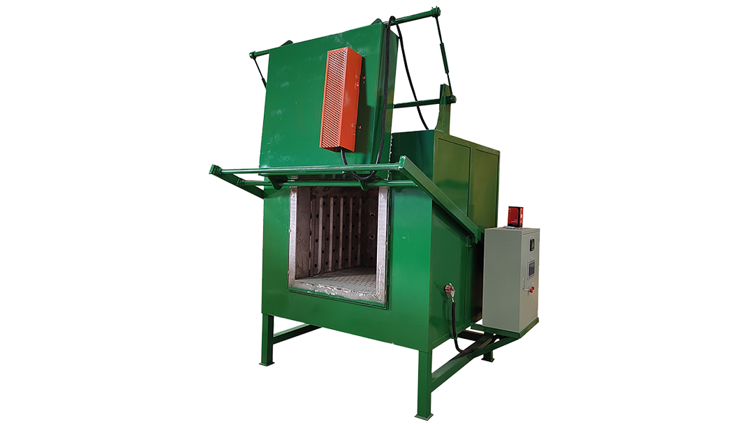 650C Box type tempering furnace for 430 bearing parts after quenching