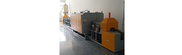 Continuous mesh belt conveyor nickel brazing heat treatment furnace