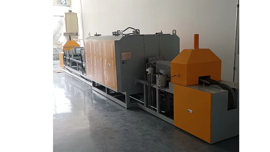 Continuous mesh belt conveyor nickel brazing heat treatment furnace