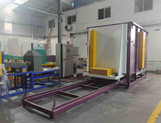 Trolley type electric resistance steel quenching furnace for industry