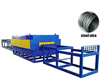 Continuous stainless steel wire bright annealing furnace