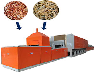 Mesh belt electric copper heat treatment annealing furnace