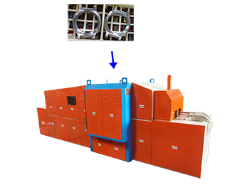 Industrial electric annealing resistance double muffle furnace price