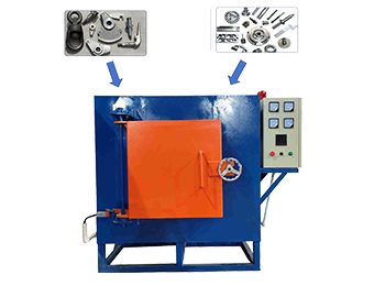 Small batch box type heat treatment furnace