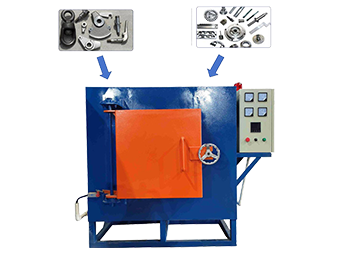 Small batch box type heat treatment furnace