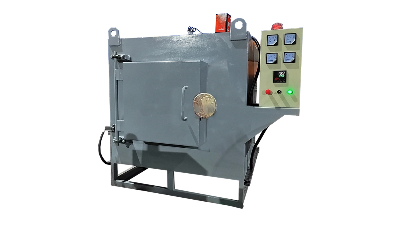 Box type resistance furnace for tempering, quenching, annealing